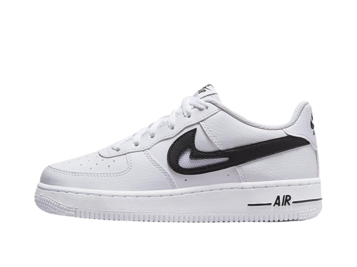 https://d2cva83hdk3bwc.cloudfront.net/dr7889-100-nike-air-force-1-low-cut-out-swoosh-white-black-gs-2.jpg