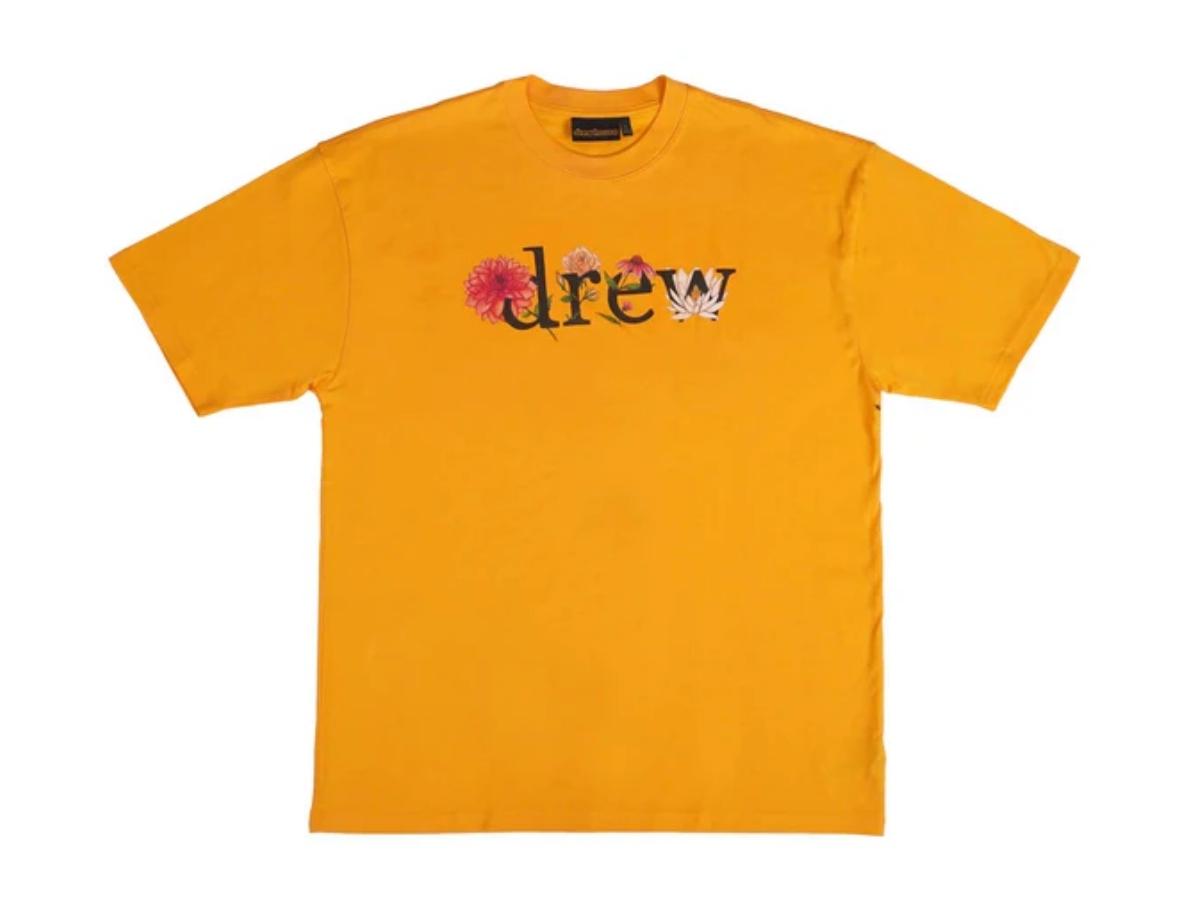 SASOM | เสื้อผ้า Drew House Floral Drew T-Shirt Golden Yellow เช็ค