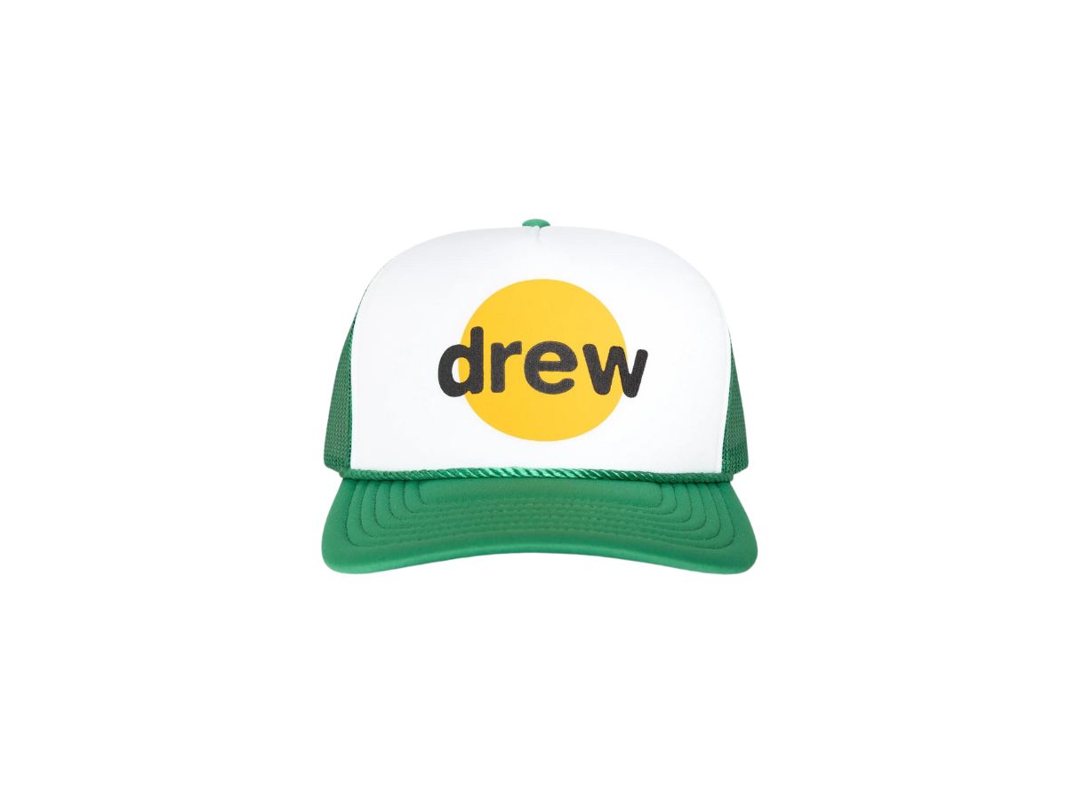 Drew House Trucker Hat Drew House Hat Cap Yellow Snap Back Trucker Mascot Justin  main image 2