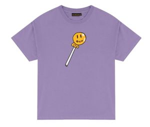 drew house Airbrush Theodore SS Tee Lavender | ของแท้