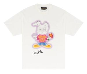 Drew House Peace Love & Jackie SS Tee Off White