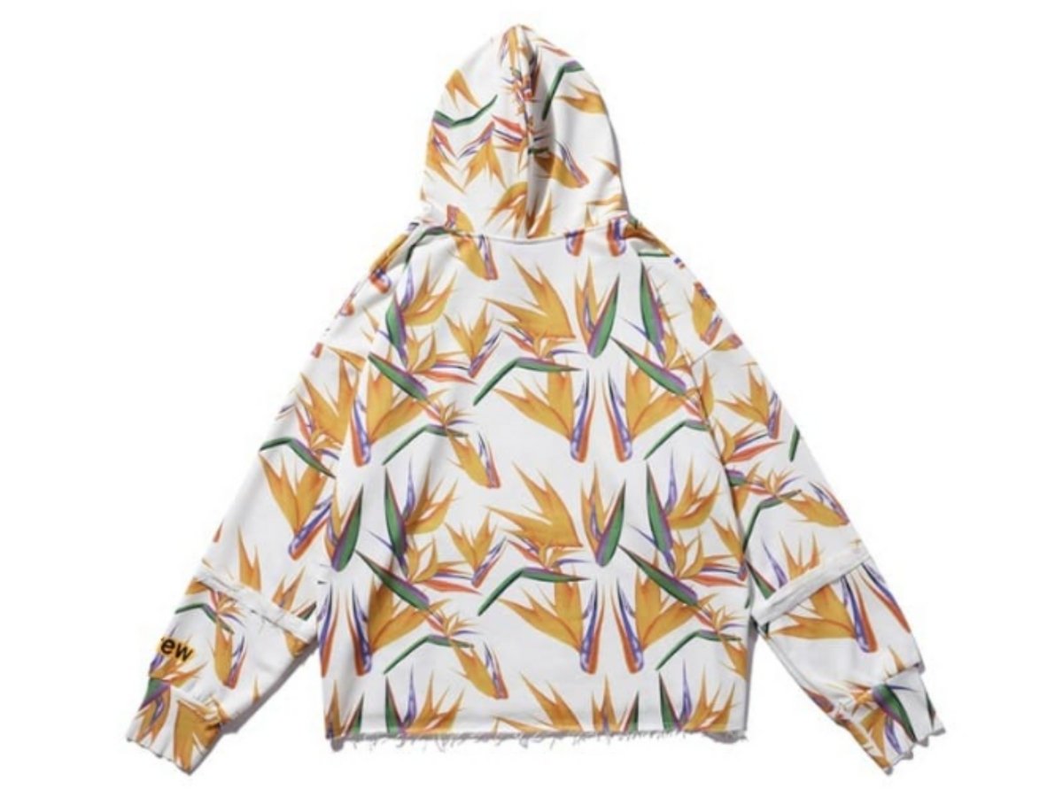 SASOM | apparel Drew House Secret Deconstructed Hoodie Bird Of Paradise  Letter Stitching Sweatshirt Check the latest price now!