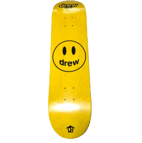 Drewhouse Smiley Mascot Logo Skateboard Deck