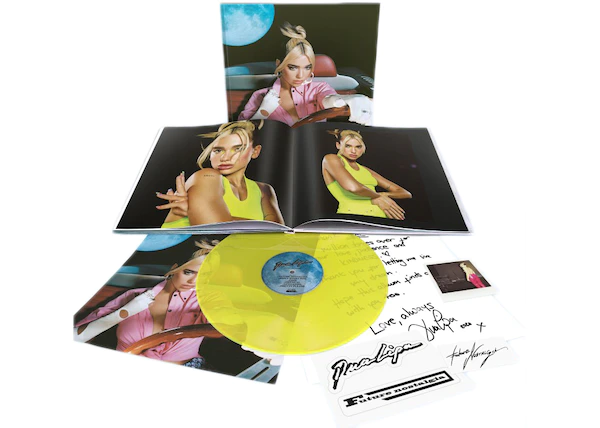 Buy Dua Lipa Future Nostalgia 12" LP Vinyl Boxset Yellow at Sasom – Authentic and Ready to Ship