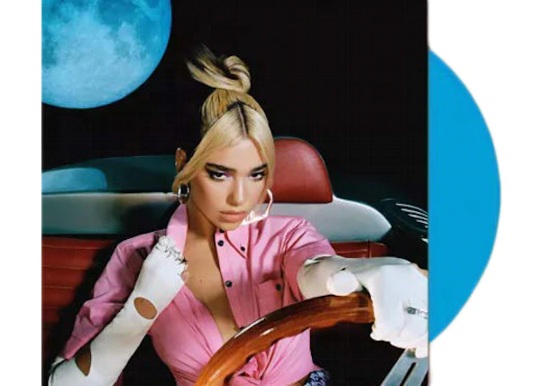 Buy Dua Lipa Future Nostalgia LP Vinyl Blue at Sasom – Authentic and Ready to Ship