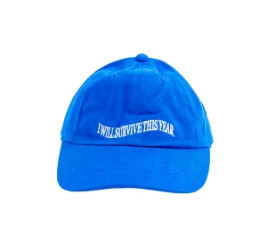 Duckyboy I Will Survive This Year Cap Royal Blue
