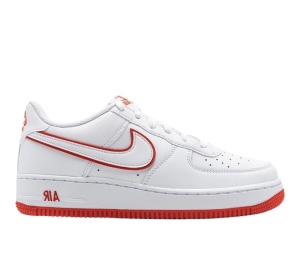 Buy Nike Air Force 1 Low White Picante Red (GS) at Sasom – Authentic and Ready to Ship