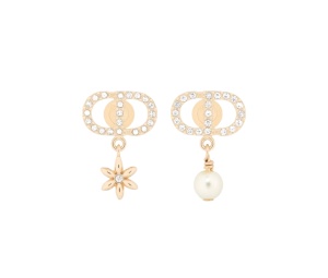 Buy Dior Petit CD Daisy Earrings Gold-Finish at Sasom – Authentic and Ready to Ship