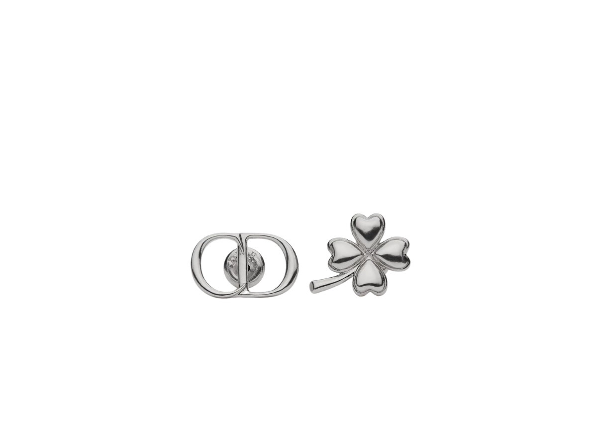 Buy Dior Trèfle Earrings Silver at Sasom – Authentic and Ready to Ship