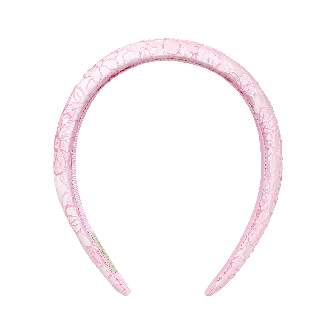 【EMI JAY】Halo Headband ヘアアクセサリー Halo Headband in Black Lace ‐ Emi Jay
