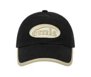 ★EMIS★ BEIGE TRIMMING BALL CAPBLACK m1037_1334593 BEIGE TRIMMING BALL CAP-BROWN - EMIS