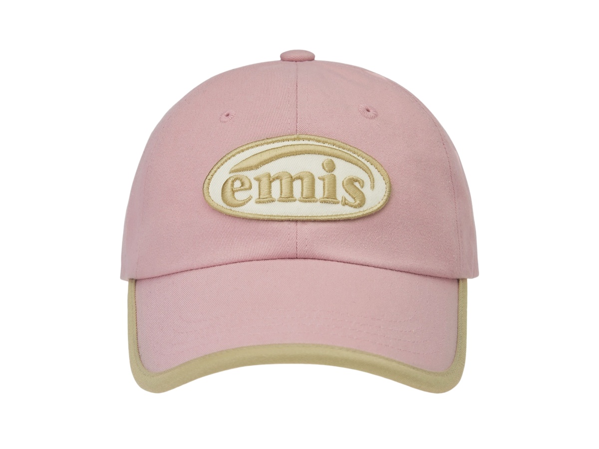 Buy Emis Beige Trimming Ball Cap Beige Pink | SASOM
