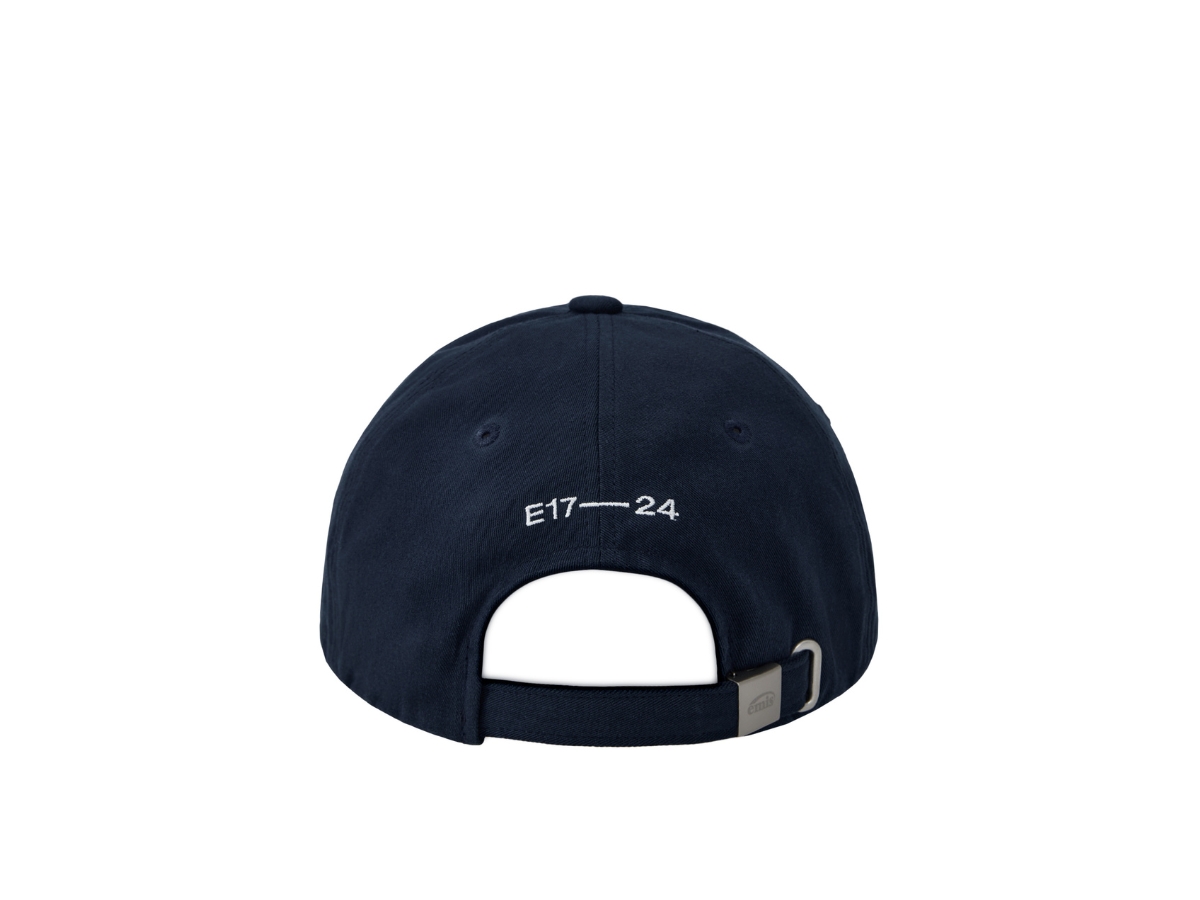 ◆EMIS◆ APPLIQUE BALL CAPNAVY m1037_1334697 APPLIQUE BALL CAP-BLUE - EMIS