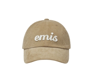 Buy Emis Applique Corduroy Ball Cap Khaki | SASOM