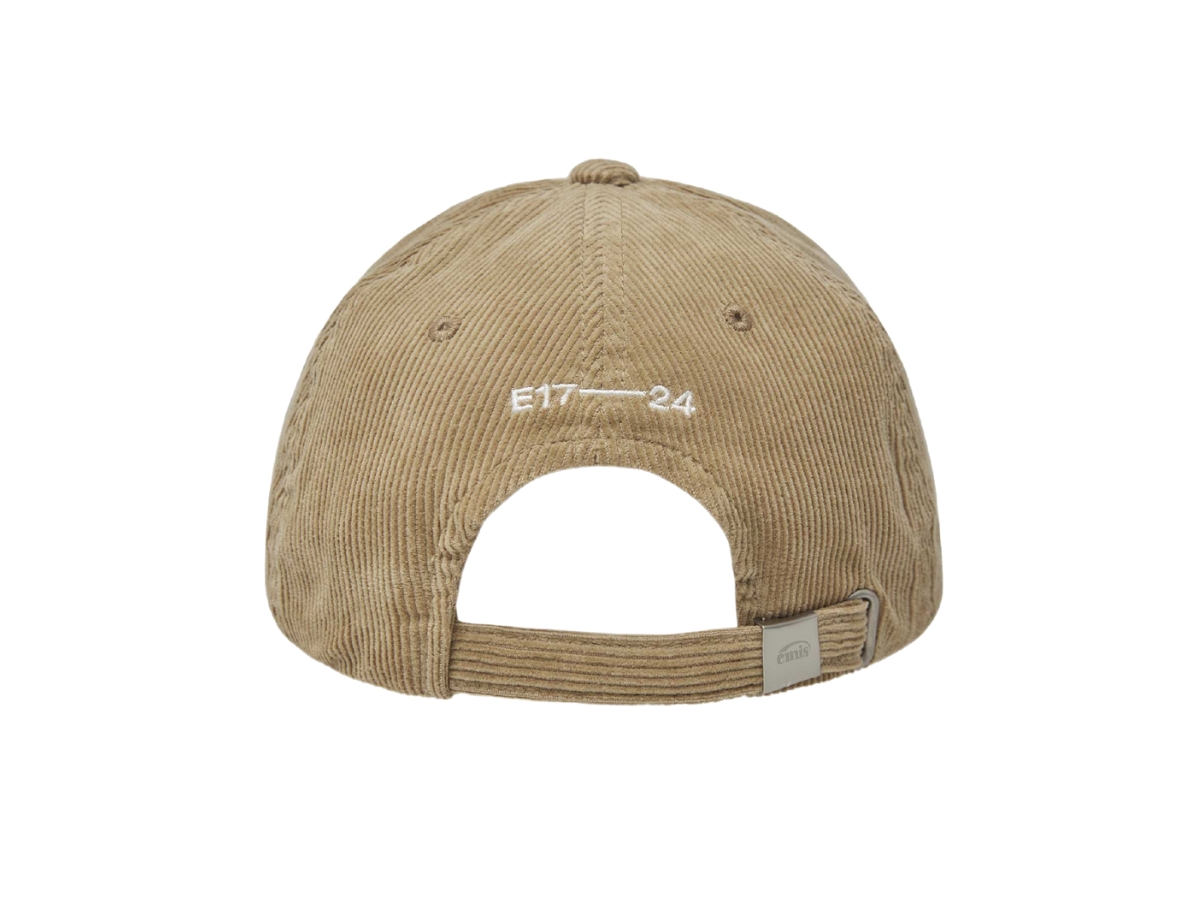 Buy Emis Applique Corduroy Ball Cap Beige | SASOM