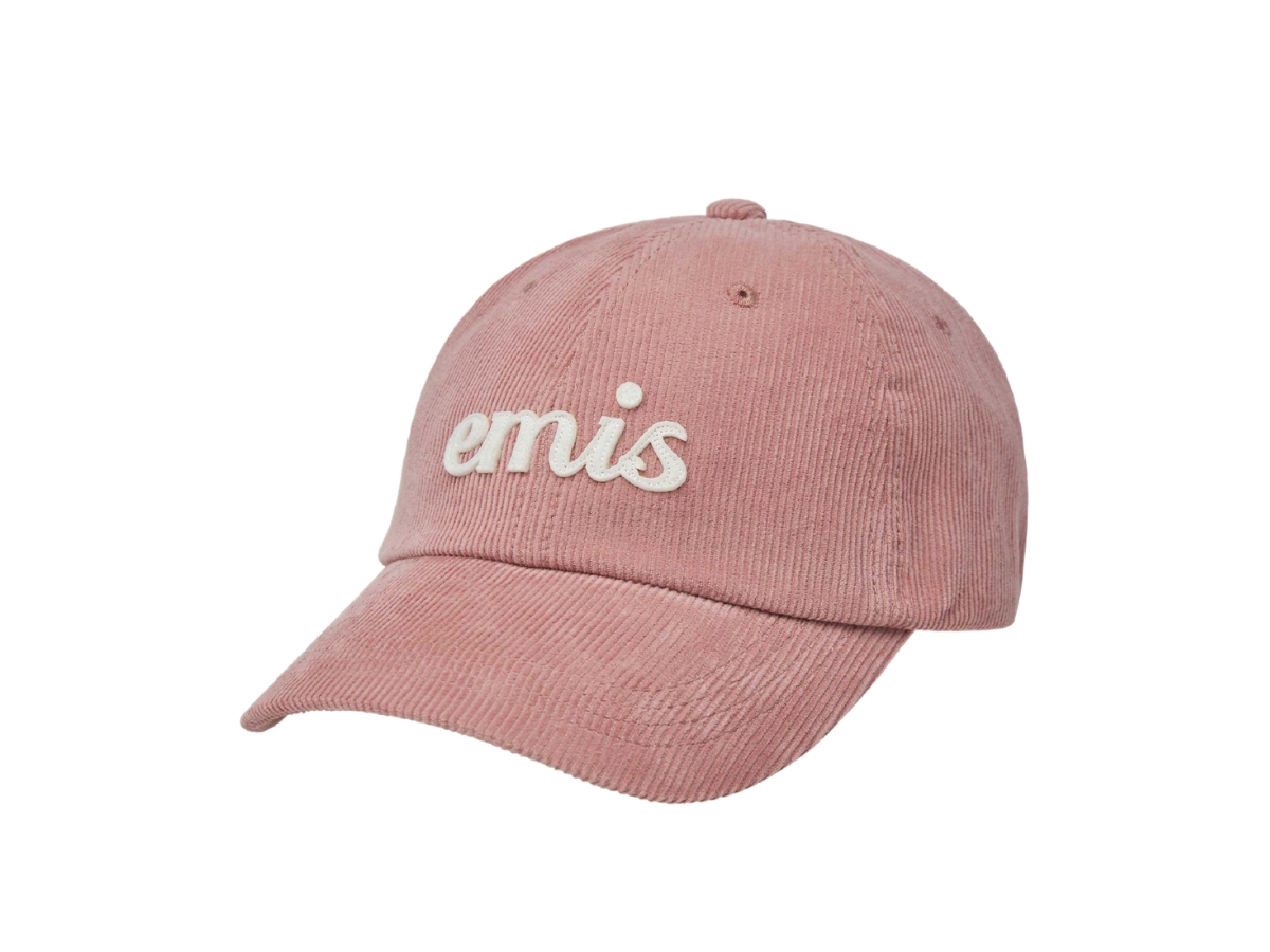 ช้อป Emis Applique Corduroy Ball Cap Pinkของแท้ที่ SASOM