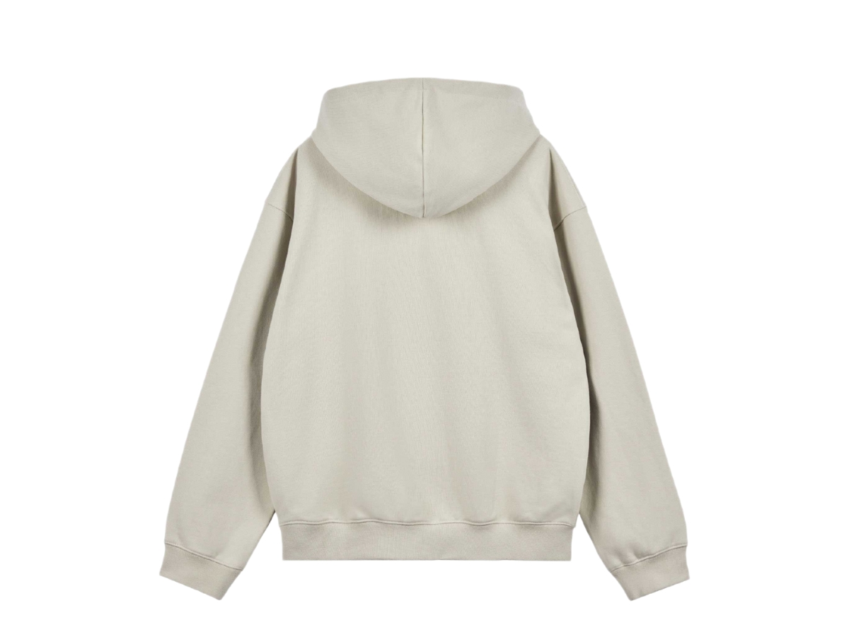 【EMIS】 (UNISEX)APPLIQUE HOOD ZIP-UP /追跡付 Emis Applique Hood Zip Up Beige Shop Authentic at SASOM