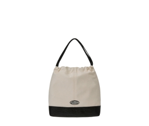 Buy Emis Canvas Shoulder Bucket Bag Black at Sasom – Authentic and Ready to Ship