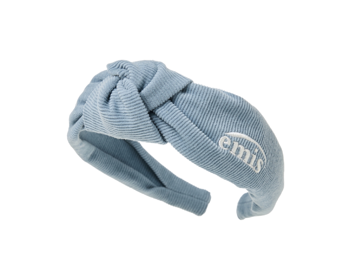 EMIS★韓国大人気 [24FW] CORDUROY CROSS HAIRBAND CORDUROY CROSS HAIRBAND - EMIS