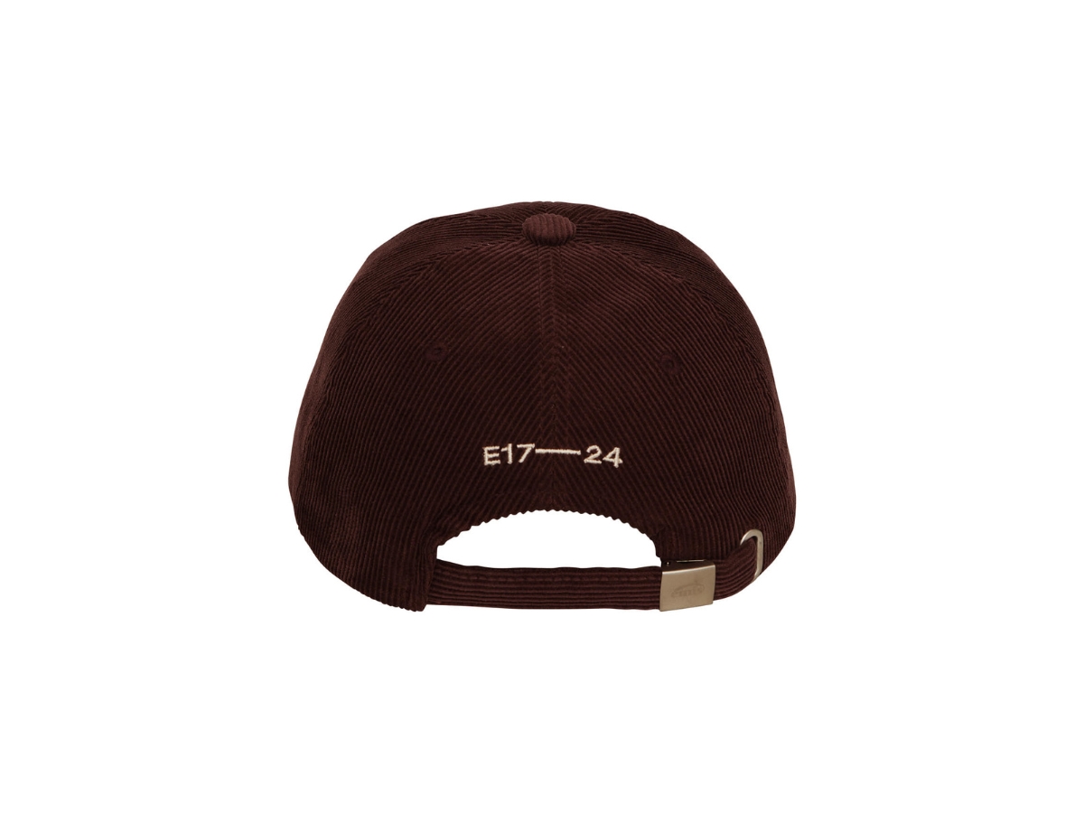 Emis Corduroy Two-Tone Ball Cap Wine Shop Authentic at SASOM
