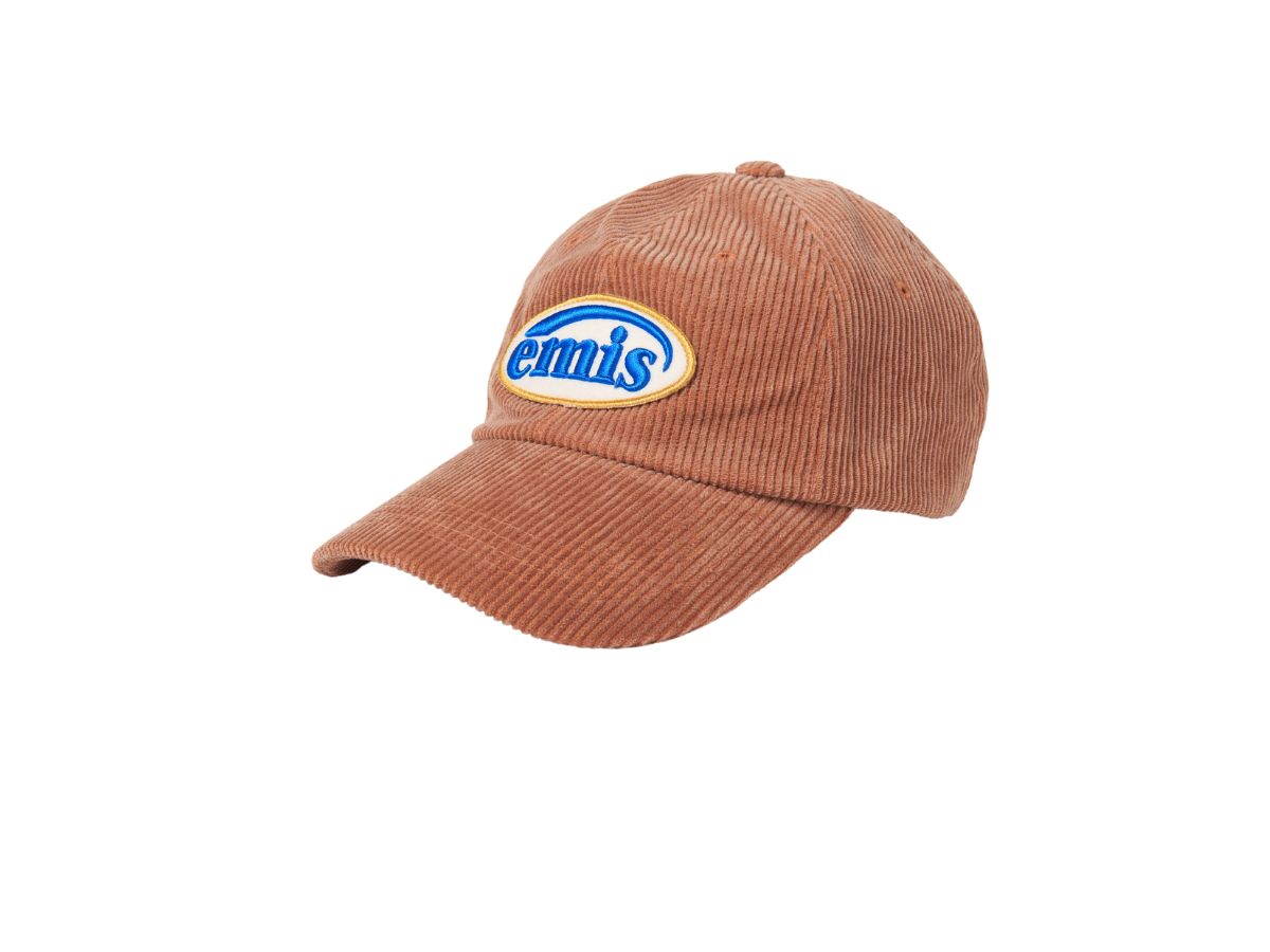 ☆EMIS\t☆ CORDUROY WAPPEN BALL CAP RENEWALCHARCOAL m1037_13 Buy Emis Corduroy Wappen Ball Cap (Renewal) Charcoal Online