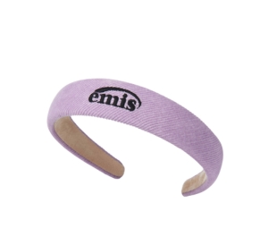Buy Emis Corduroy Wide Hairband Lilac at Sasom – Authentic and Ready to Ship