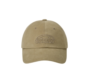COTTON BRUSHED BALL CAP-BLACK - EMIS