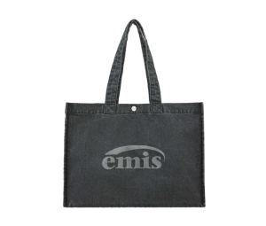 Buy Emis Denim Big Shopper Bag Blue Denim | SASOM