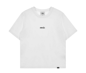 Buy Emis Embossing Logo T-Shirts White at Sasom – Authentic and Ready to Ship