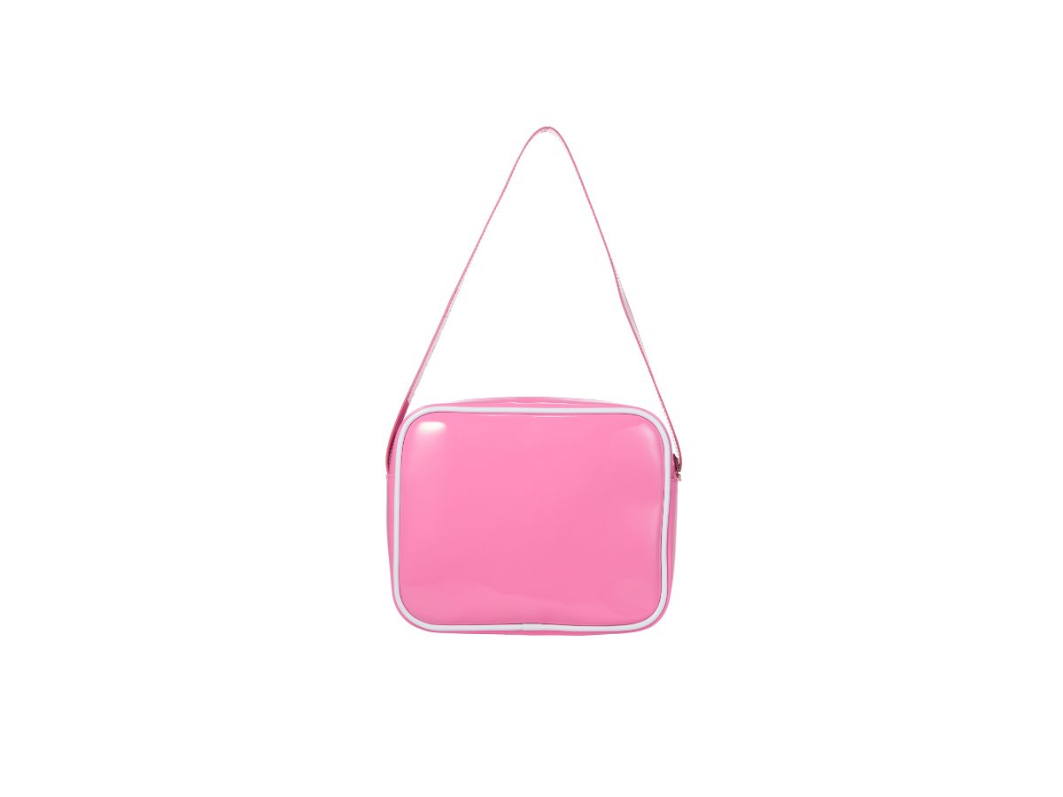 Emis Enamel Shoulder Bag With Coin Purse Set-Pink | ของแท้