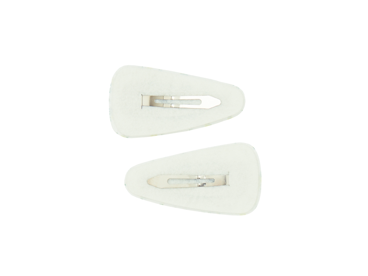 Emis Emis Flower Wide Hairpin White - view 2