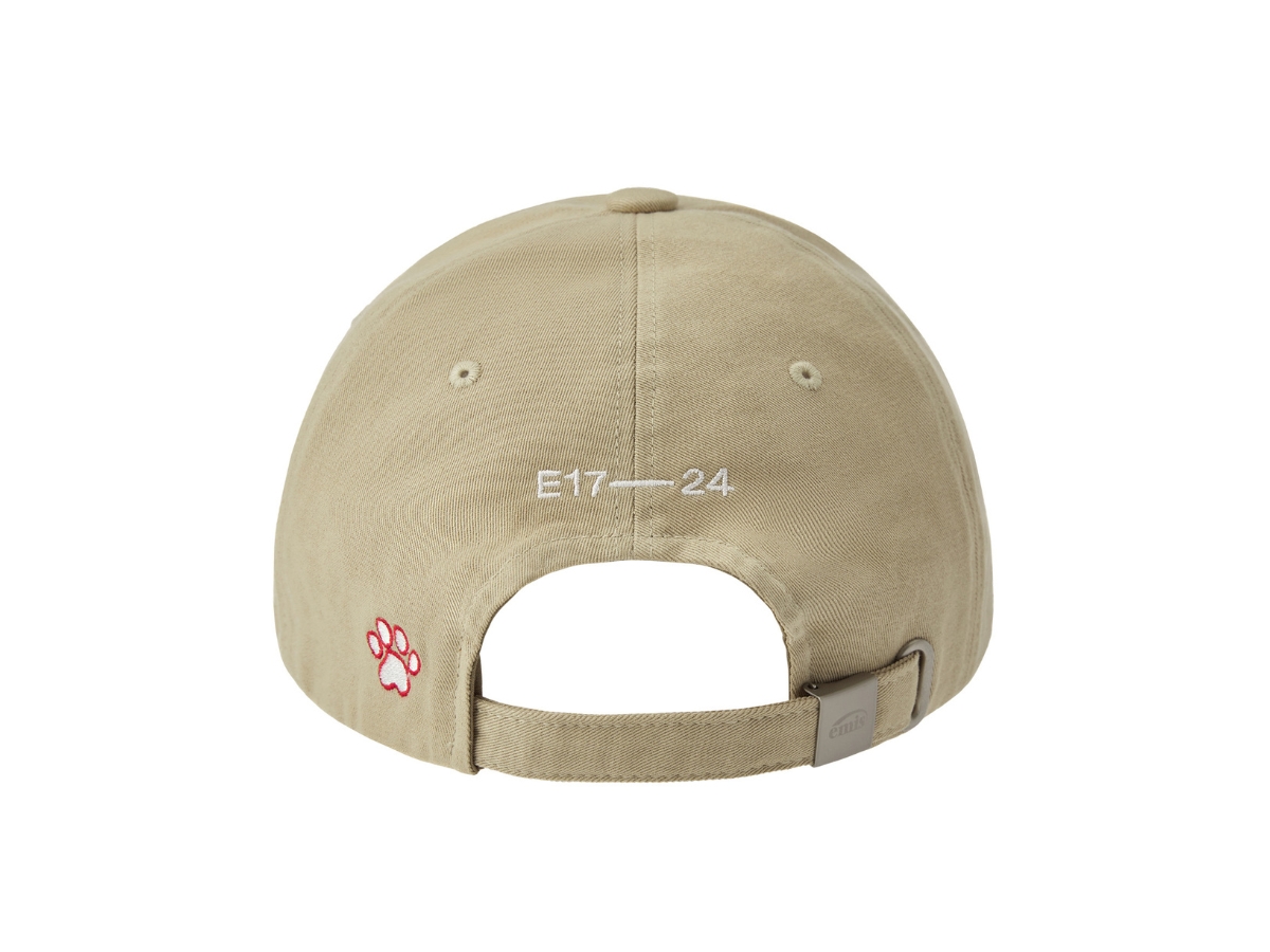 ช้อป Emis Foot Print Wappen Ball Cap Beigeของแท้ที่ SASOM
