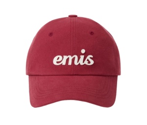 Buy Emis Applique Ball Cap Red at Sasom – Authentic and Ready to Ship