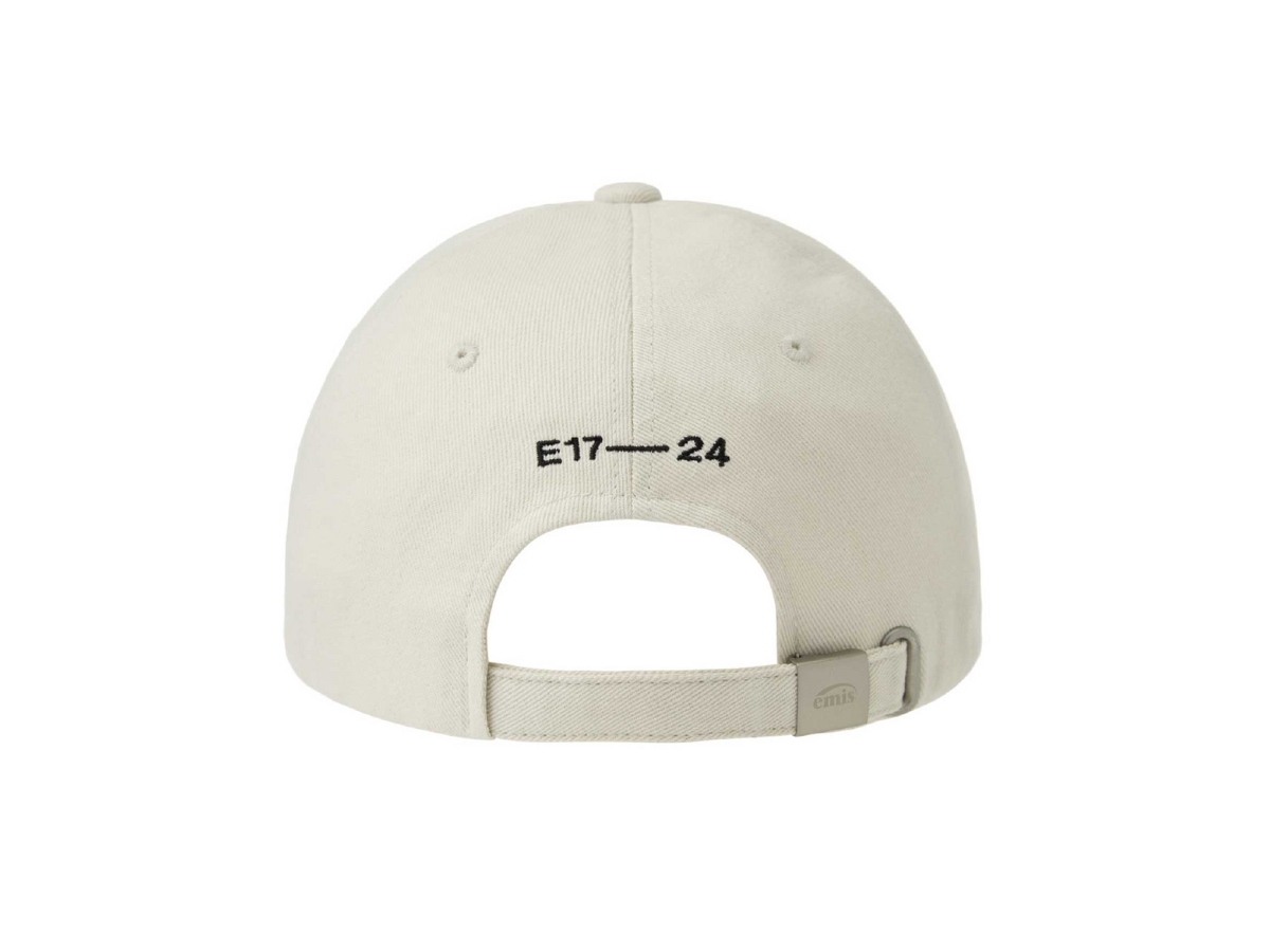 【EMIS】HEART WAPPEN BALL CAP-CREAM 5ef92d97a72292ef3efec1af7dfea6