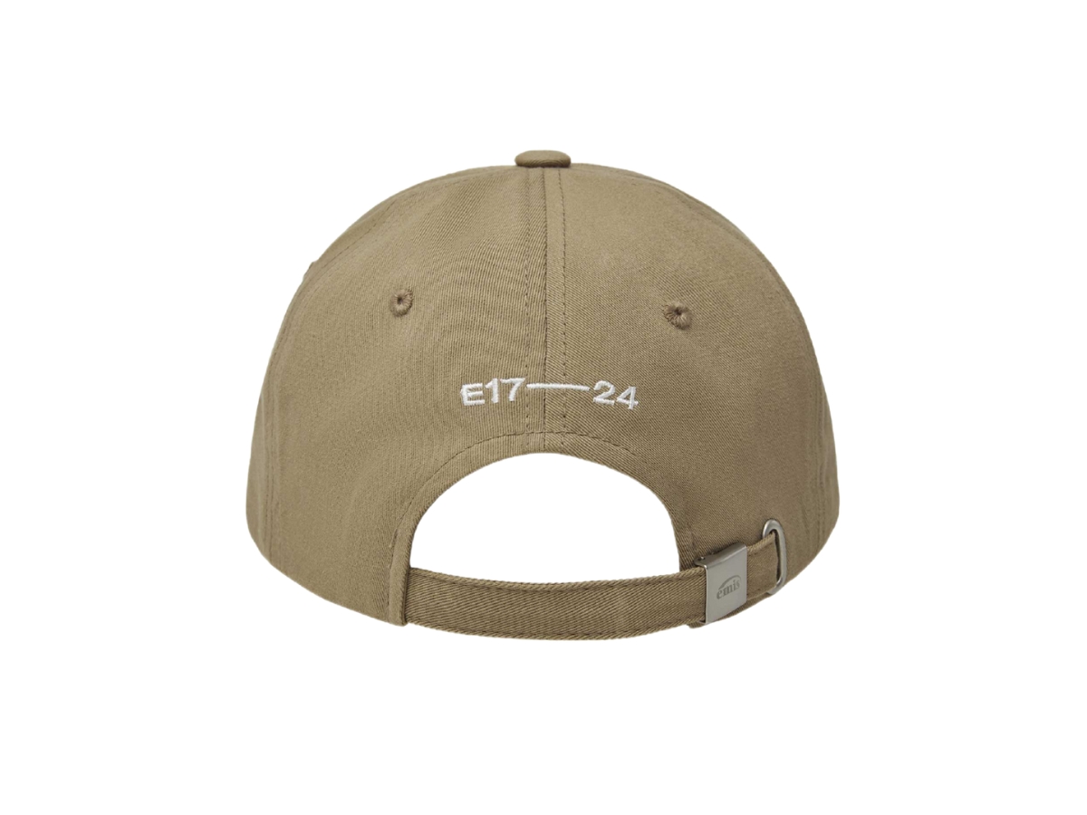 Emis Layered Logo Ball Cap Beige Shop Authentic at SASOM