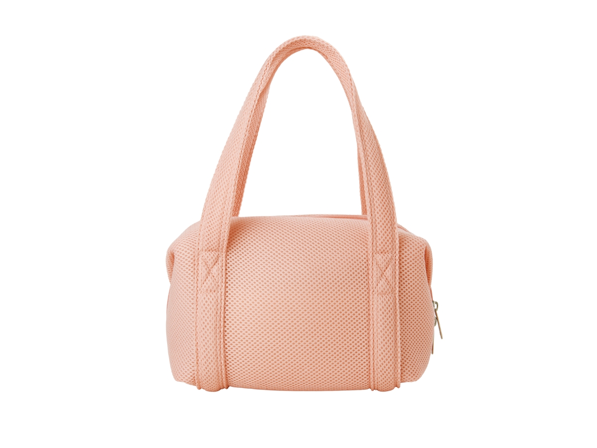 【EMIS】MESH MINI DUFFLE BAG-PEACH Emis Mesh Mini Duffle Bag Peach Shop Authentic at SASOM