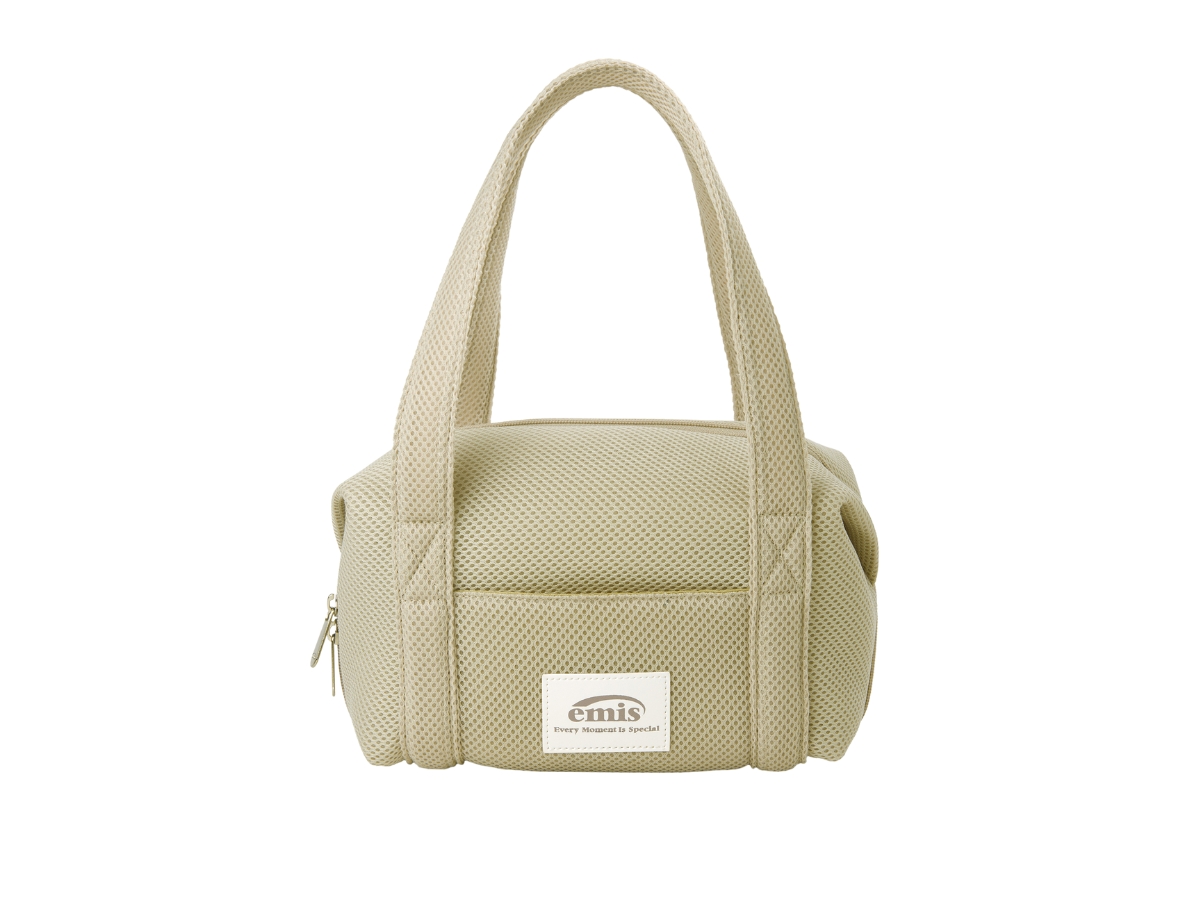 Buy Emis Mesh Mini Duffle Bag Light Beige | SASOM