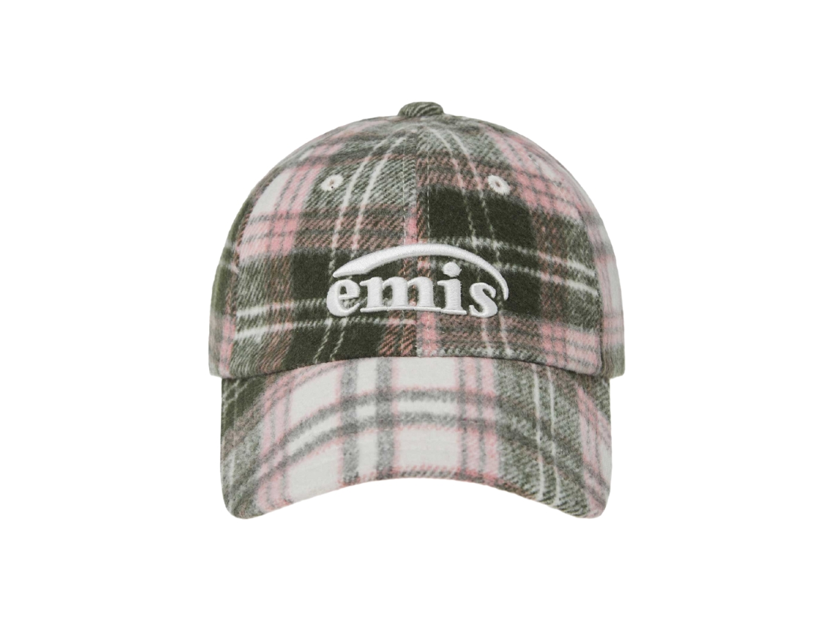 ช้อป Emis Multi Color Check Ball Cap Pinkของแท้ที่ SASOM
