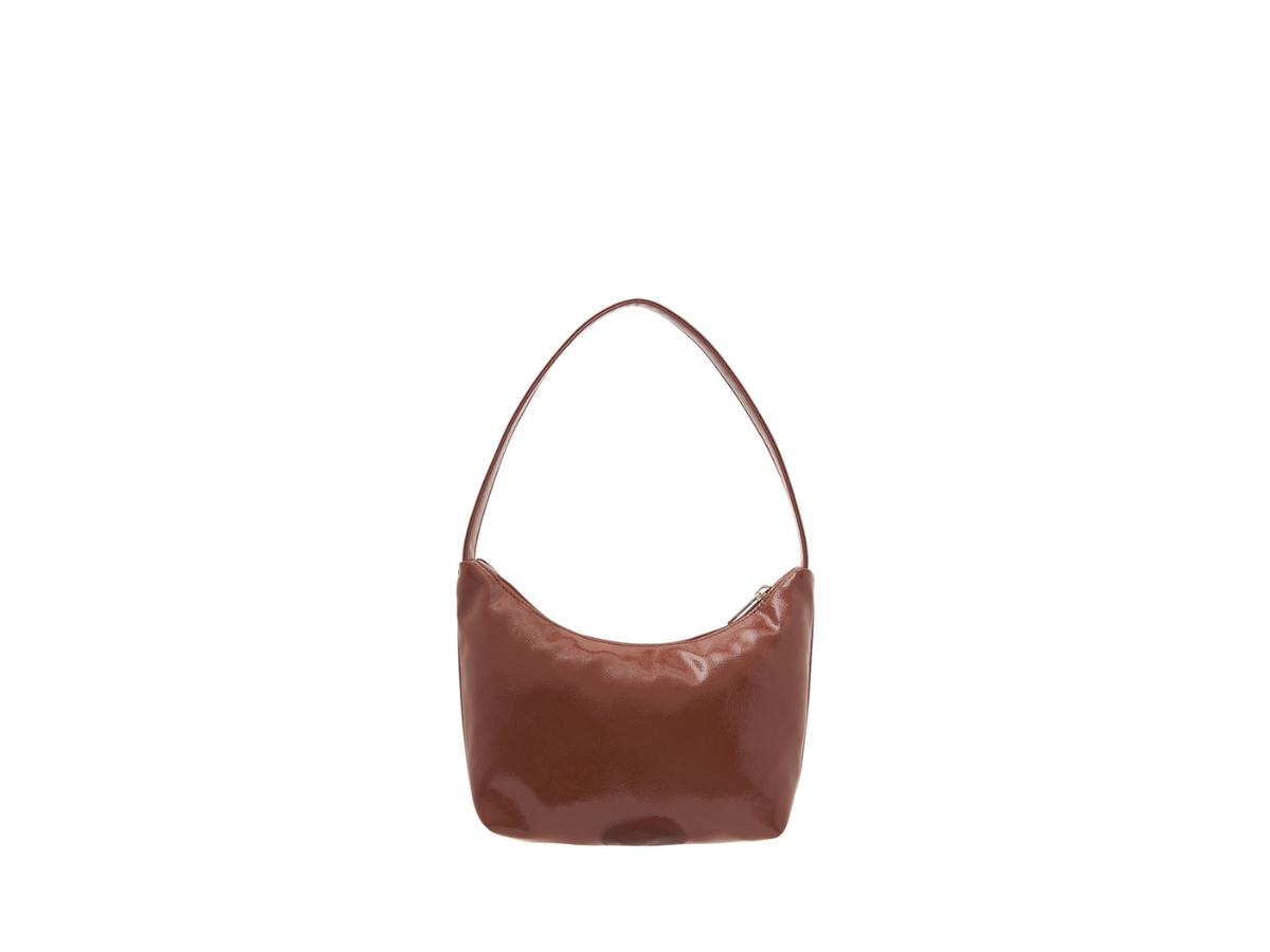 ช้อป Emis New Enamel Hobo Bag Brownของแท้ที่ SASOM