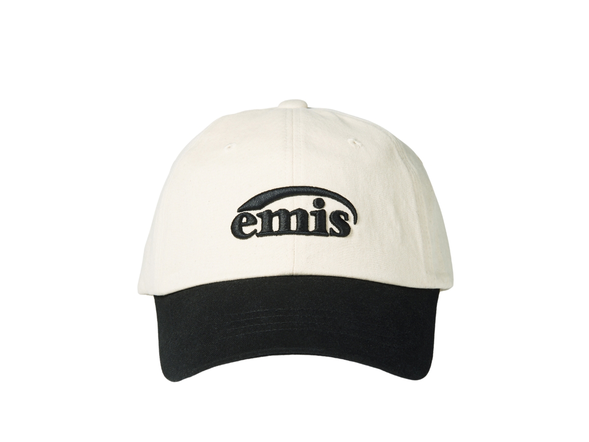 SASOM | accessories Emis New Logo Ball Cap Two-Tone Black Check 