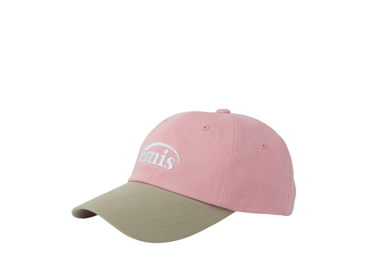 SASOM | accessories Emis New Logo Mix Ball Cap Beige Pink Check 