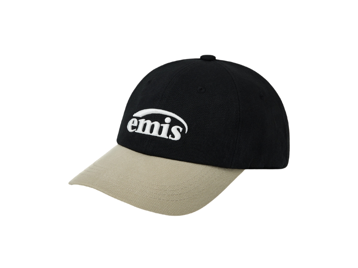 【EMIS】★ UNISEX ★ LAYERED LOGO BALL CAP ★ 8 COLOR emis Layered Logo Ball Cap（8 colors）