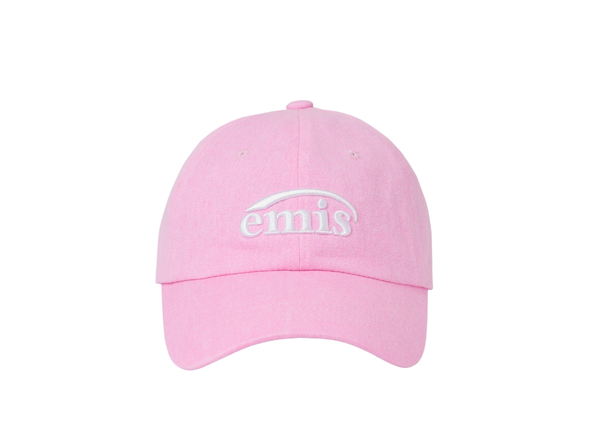 ★EMIS★ EMBOSSING LOGO BALL CAPPINK m1037_1428595 Emis Embossing Logo Ball Cap – Lumière Studio