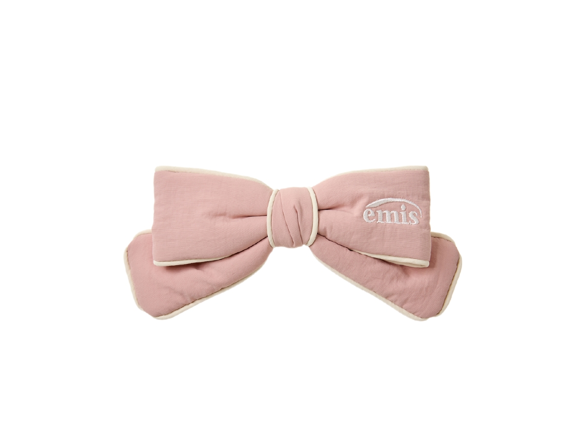 Buy Emis Nylon Padded Ribbon Hairpin Pink | SASOM