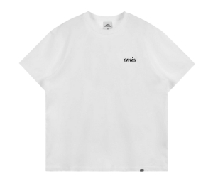 Buy Emis Oversized Embossing Logo T-Shirts White at Sasom – Authentic and Ready to Ship