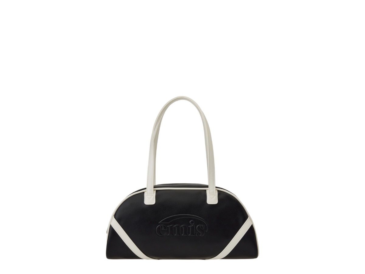 Emis Wide Vintage Tote Bag Black Shop Authentic at SASOM