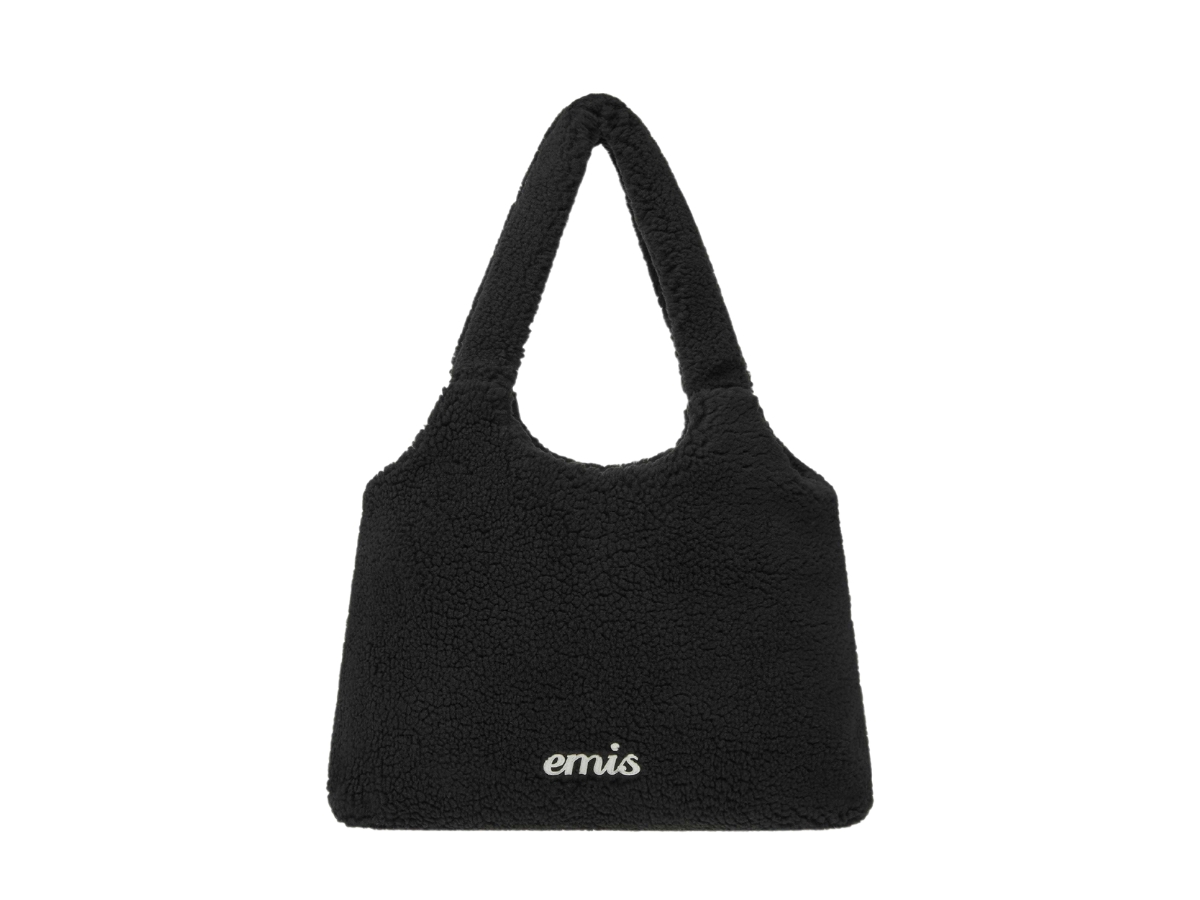 【emis】24FW新作★SHEARLING SHOULDER BAG Emis Shearling Shoulder Bag Black Shop Authentic at SASOM
