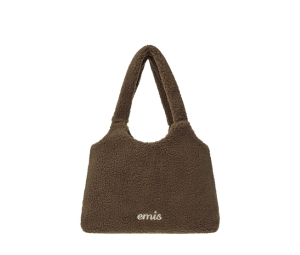 ช้อป Emis Shearling Shoulder Bag Brownของแท้ที่ SASOM