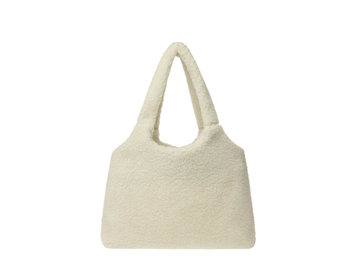 ช้อป Emis Shearling Shoulder Bag Ivoryของแท้ที่ SASOM
