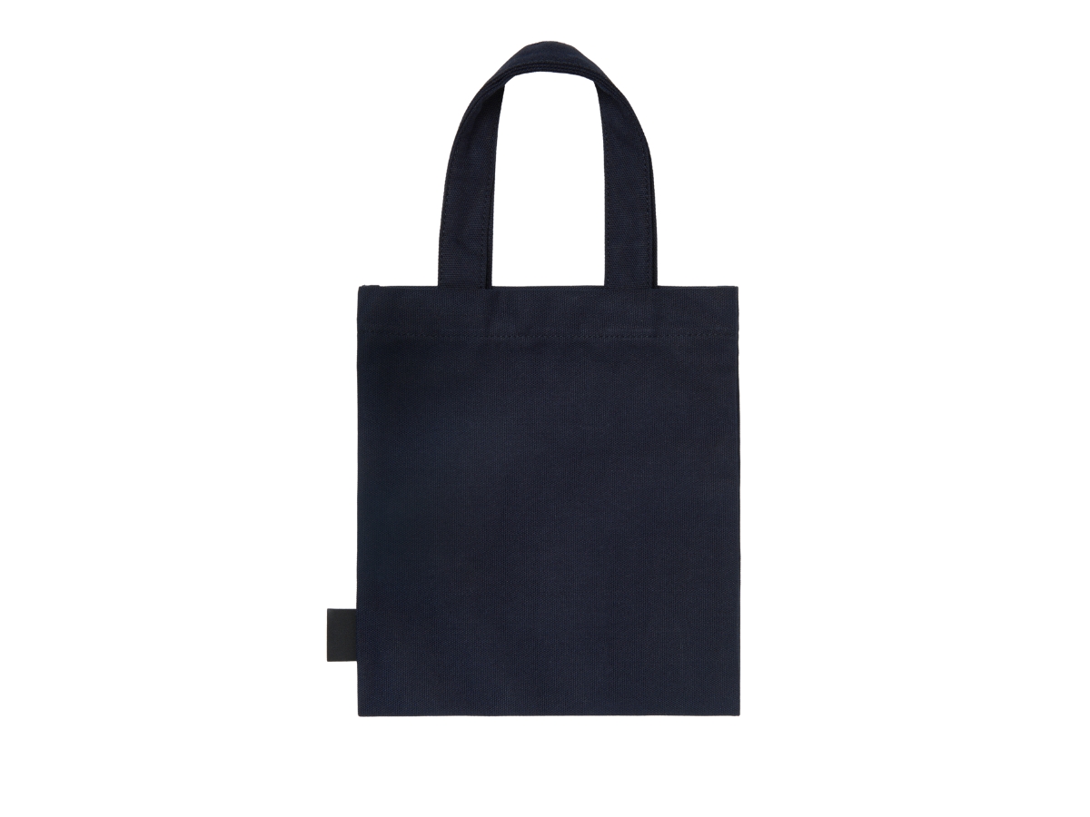 【emis】24HS新作★ SILVER LOGO ECO BAG SILVER LOGO MINI ECO BAG-NAVY - EMIS